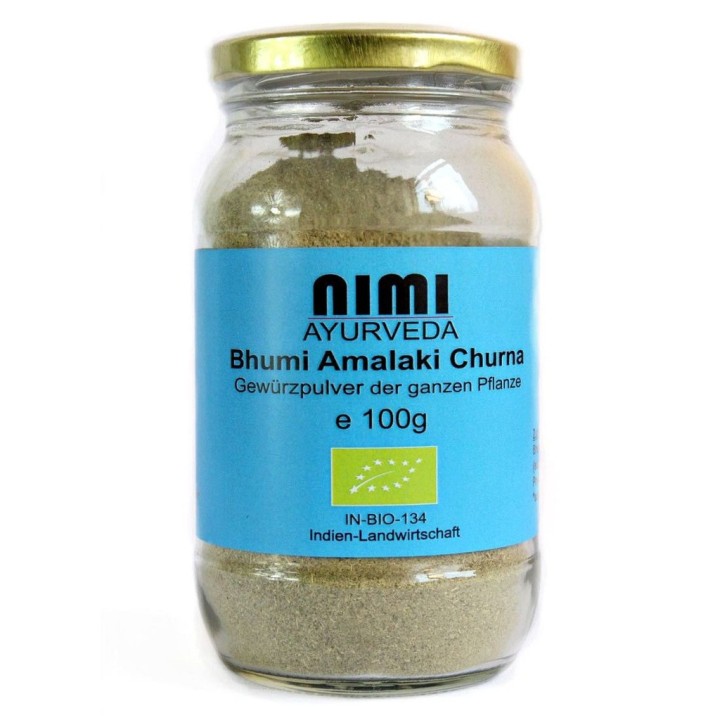 Bhumi Amalaki - Chanca Piedra w proszku BIO Churna 100 g Nimi