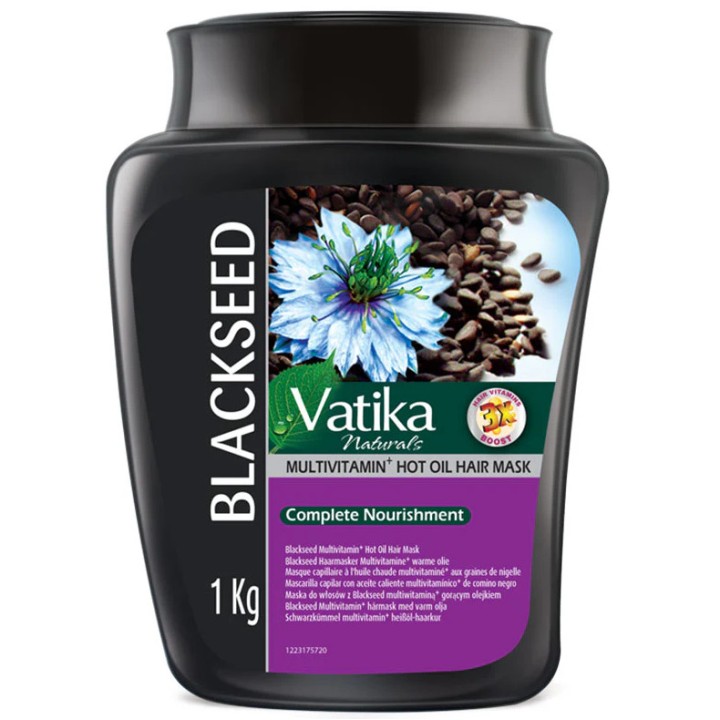 Maska do włosów z czarnuszką Vatika 1kg Vatika Dabur (Black seed mask)