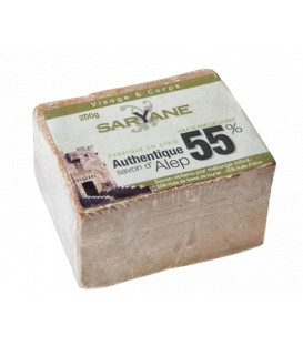 Tradycyjne mydło Aleppo 180g 55% oleju laurowego 45% oliwy z oliwek Saryane