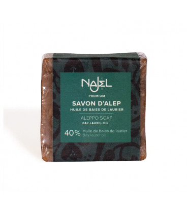 Mydło oliwkowo laurowe Aleppo 185g (40% oleju laurowego) Najel