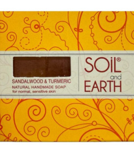 SOIL AND  EARTH SOAP- SANDALWOOD 15GM  15g