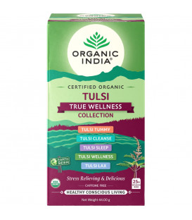 Herbata Tulsi True Collection Wellness 25 torebek Organic India