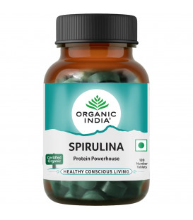 Spirulina - suplement diety 60 kapsułek Organic India