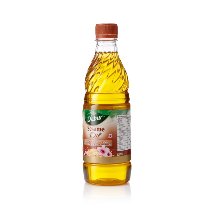 Olej sezamowy do masażu 500ml Dabur