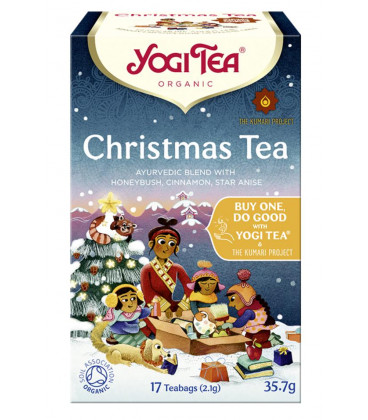 Herbata Świąteczna BIO Christmas Tea 17 torebek Yogi Tea