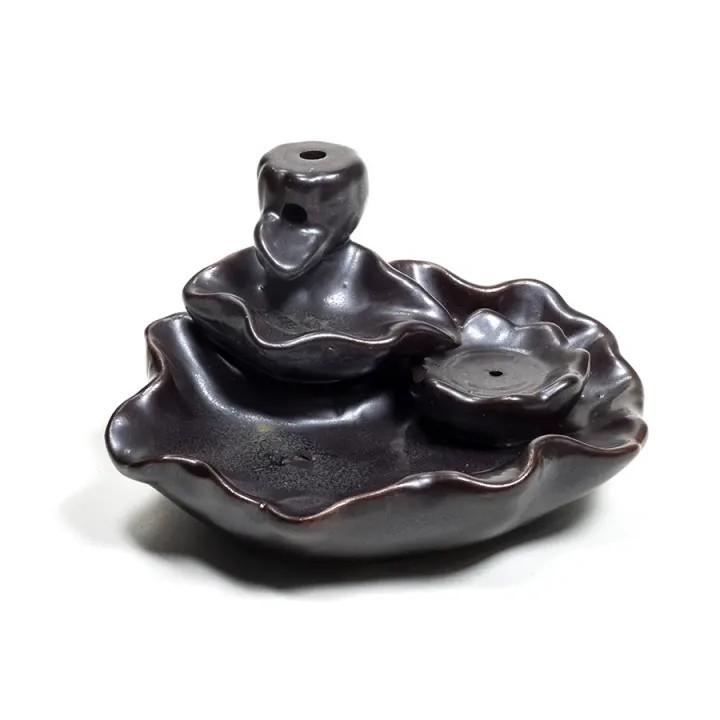 Palnik do kadzidełek Lotos pond 11x8x6cm Fontanna