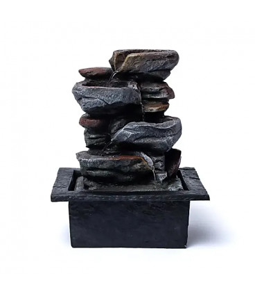 Skalna fontanna wodna L 21,5x18,8x29cm
