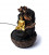 Medytujący budda z fontanną lotosu 19.5x19.5x27cm