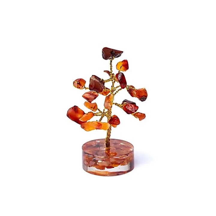 Drzewko Kamieni szlachetnych karneol ±8 cm