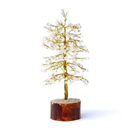 Drzewko Kamieni szlachetnych kryształ górski ±23 cm