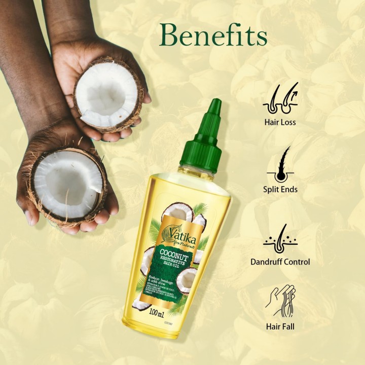 Olejek do włosów Kokos Coconut 100 ml VATIKA DABUR
