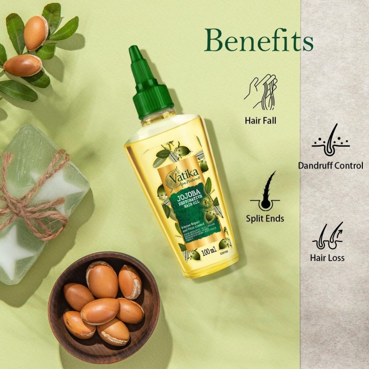 Olejek do włosów Jojoba 100 ml VATIKA DABUR