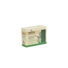 Mydło glicerynowe Neem i Aloes 125g Sattva