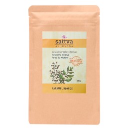 SATTVA HENNA LIMITED CARMEL BLONDE 100G