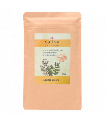SATTVA HENNA LIMITED CARMEL BLONDE 100G