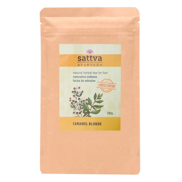 SATTVA HENNA LIMITED CARMEL BLONDE 100G