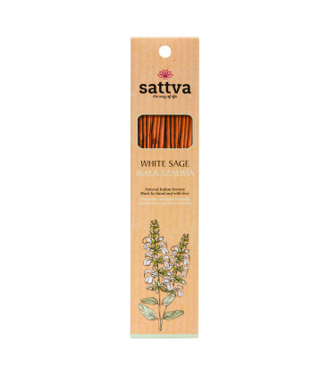 SATTVA INCENSE WHITE SAGE 30G
