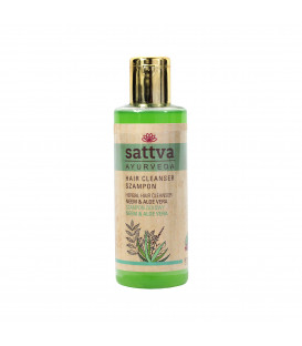 Szampon do włosów neem i aloes 210ml Sattva