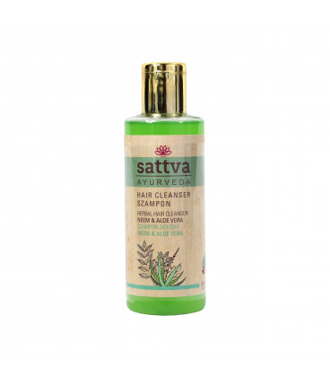 Szampon do włosów neem i aloes 210ml Sattva