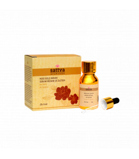 SATTVA ROSE GOLD OIL FACE SERUM 15ML