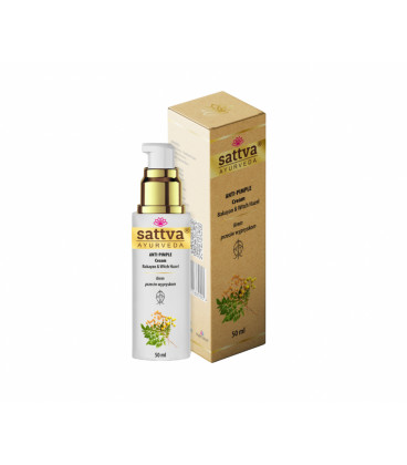 SATTVA PRO ANTI PIMPLE CREAM 50ML