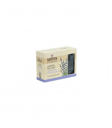 Mydło glicerynowe Lawendowe 125g Sattva