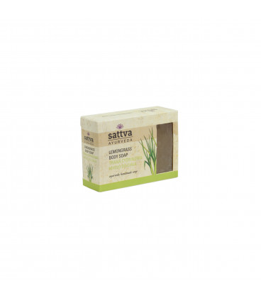 Mydło glicerynowe Trawa cytrynowa 125g Sattva
