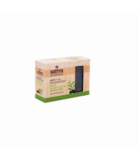 SATTVA MYDŁO GLICERYNOWE GREENTEA & COFFEE 125GM