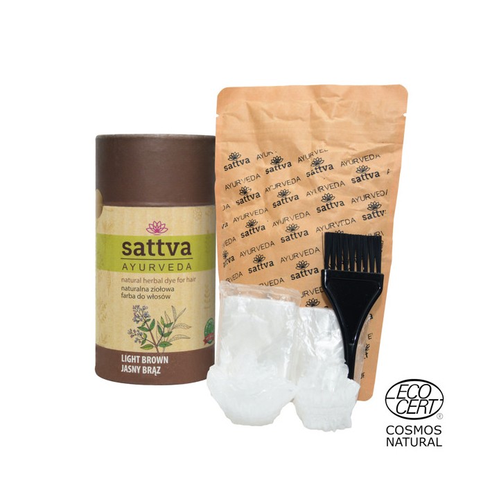 SATTVA HENNA JASNY BRĄZ 150 g.