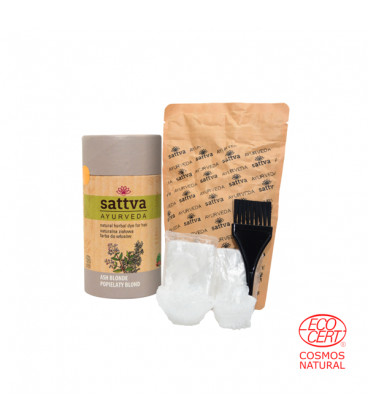 SATTVA FARBA ZIOŁOWA ASH BLONDE 150G