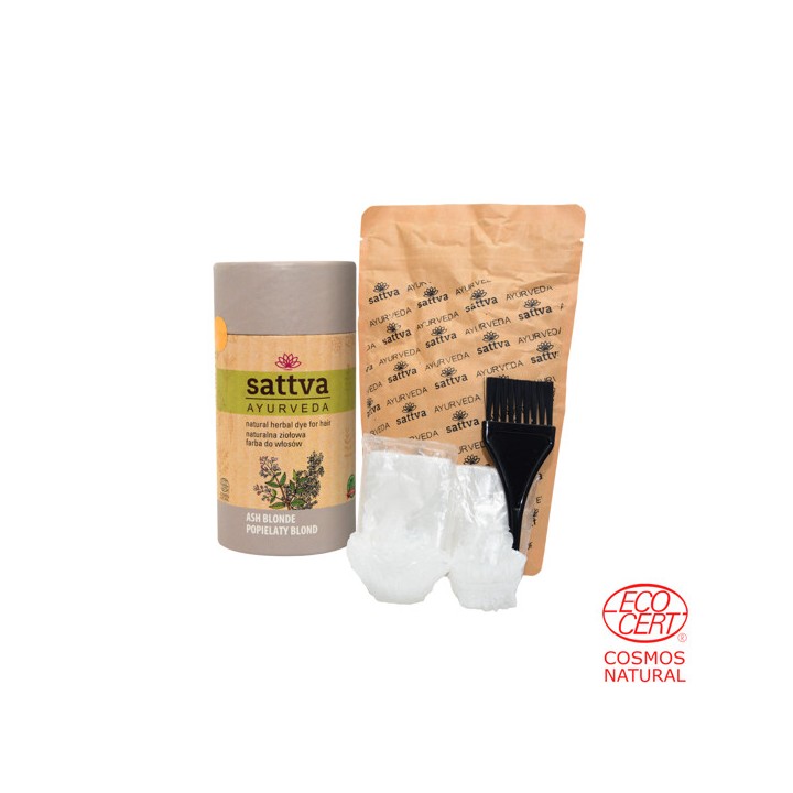 SATTVA FARBA ZIOŁOWA ASH BLONDE 150G