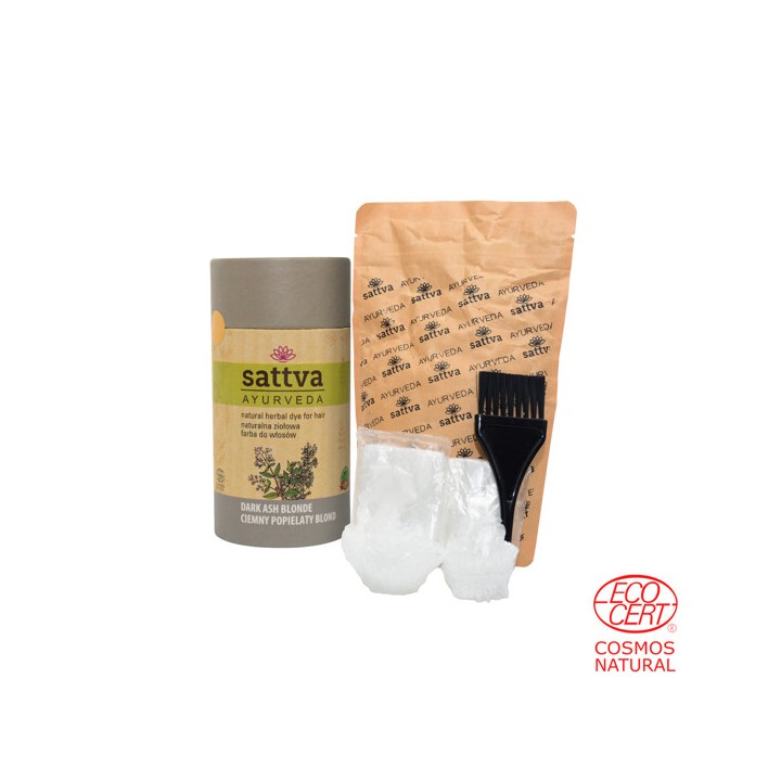 SATTVA HENNA DK. ASH BLONDE 150G