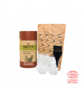 SATTVA HENNA CHOCOLATE BROWN 150G