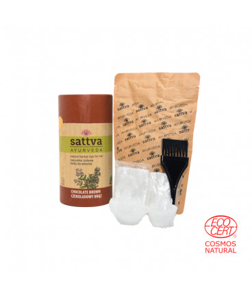 SATTVA HENNA CHOCOLATE BROWN 150G
