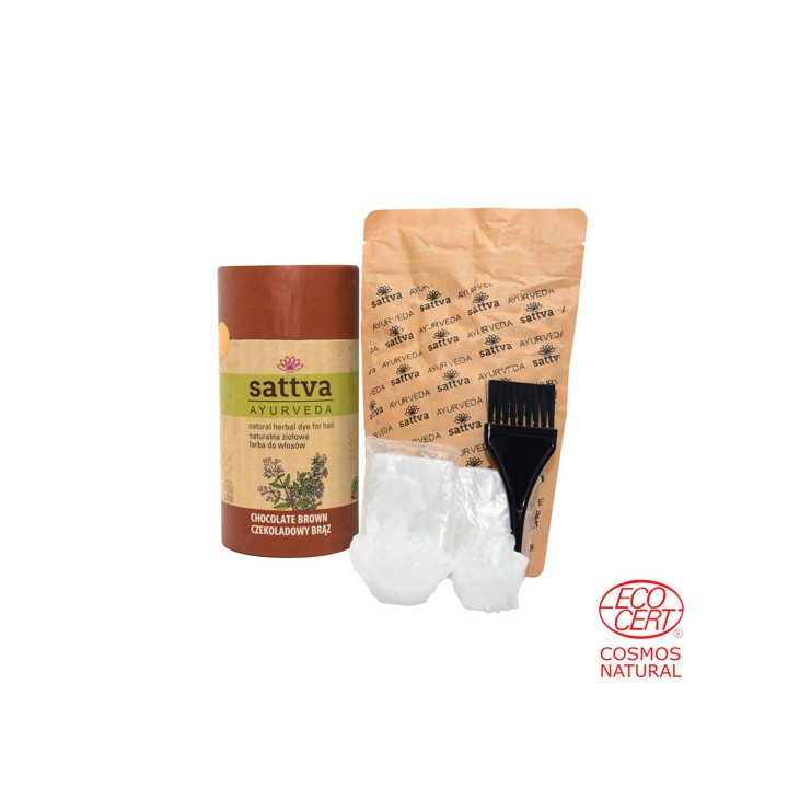 SATTVA HENNA CHOCOLATE BROWN 150G