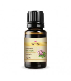 SATTVA ESSENTIAL GERANIUM OIL 10ML
