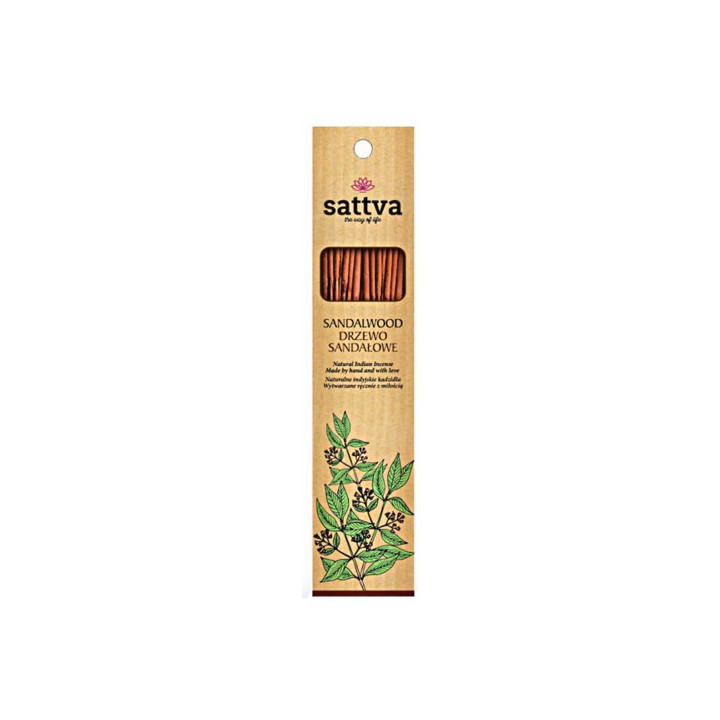 SATTVA INCENSE SANDAL 30G DRZEWO SANDAL