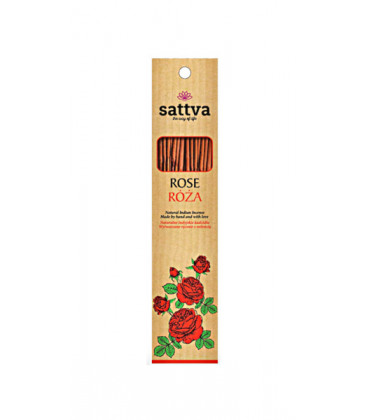 SATTVA INCENSE ROSE 30G ROZA