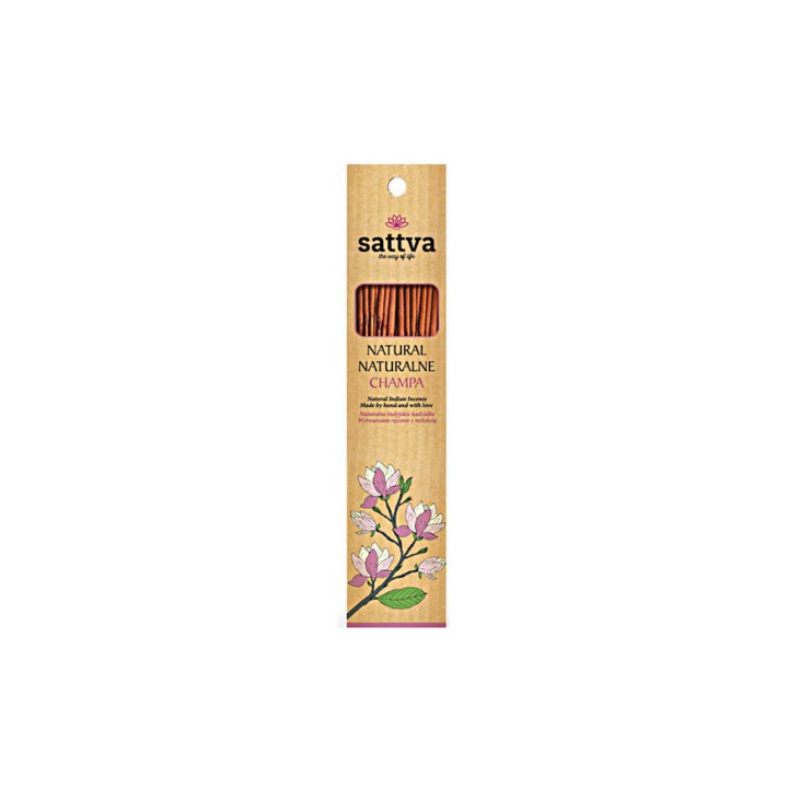 SATTVA INCENSE CHAMPA 30G NATURALNE