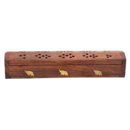 SATTVA INCENSE WOODEN BOX ELEPHANT