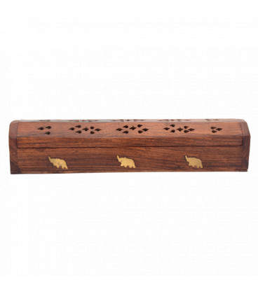 SATTVA INCENSE WOODEN BOX ELEPHANT
