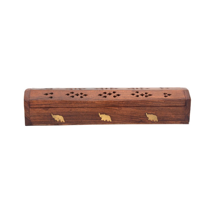 SATTVA INCENSE WOODEN BOX ELEPHANT