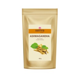 SATTVA FOODS  ASHWAGANDHA POWDER 100G