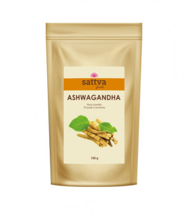 SATTVA FOODS  ASHWAGANDHA POWDER 100G