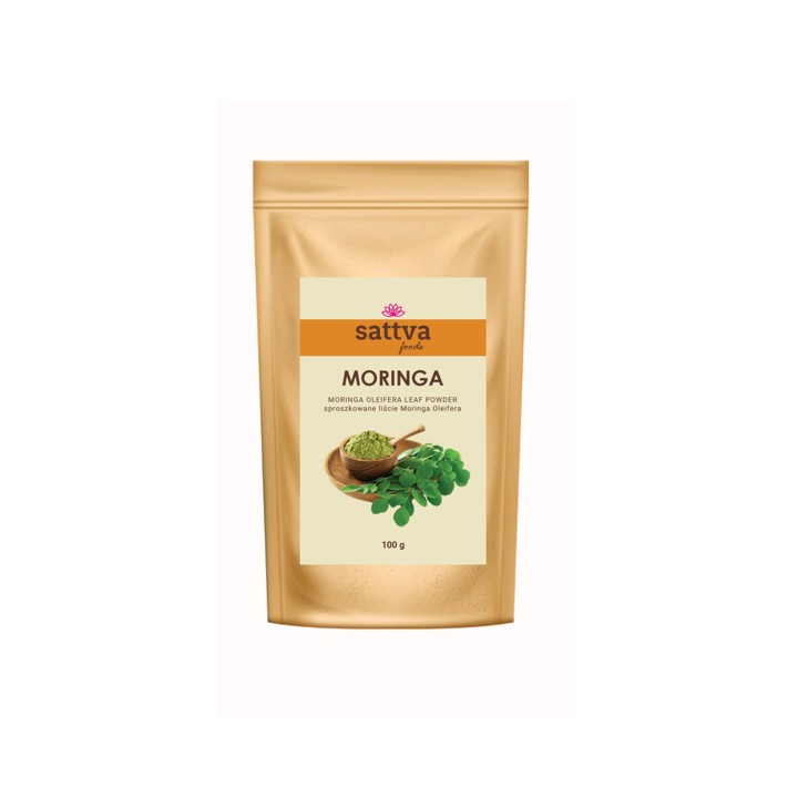 SATTVA FOODS SUP MORINGA POWDER 100G