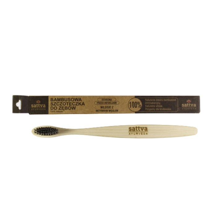 SATTVA BAMBOO BRUSH MEDIUM