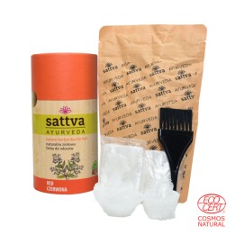 SATTVA HENNA NATURALNA CZERWONA 150 g.