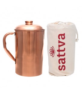 SATTVA MIEDZIANY DZBANEK GŁADKI 1250ML