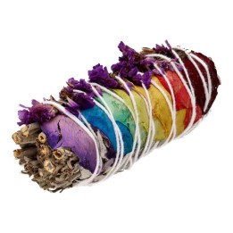 White Sage with Chakra Petals