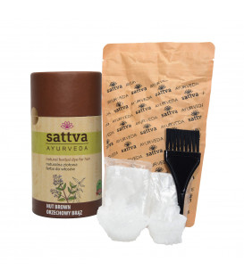 SATTVA HENNA ORZECHOWY BRĄZ 150 g.